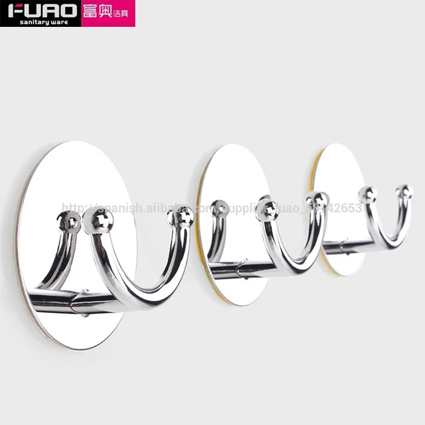 baño decorativo gancho para ropa y pared gancho-Ganchos de pared