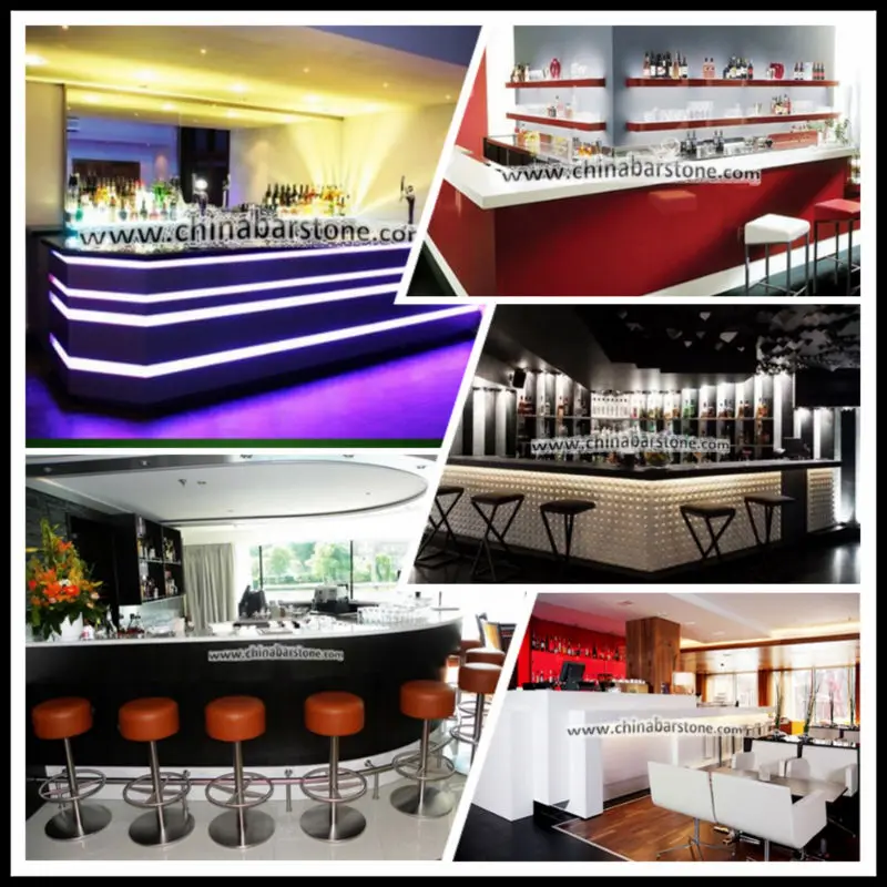 Exclusive Luxury Modern Bar Counter Juice Bar Counter Restaurant Bar