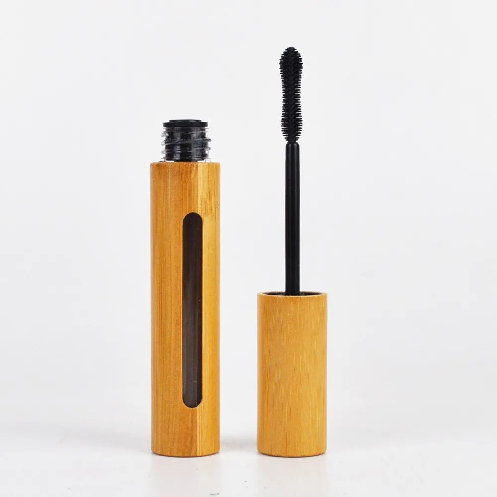 Cosmetic Makeup Packaging Mascara Wands Vials Bottle Bamboo Mascara