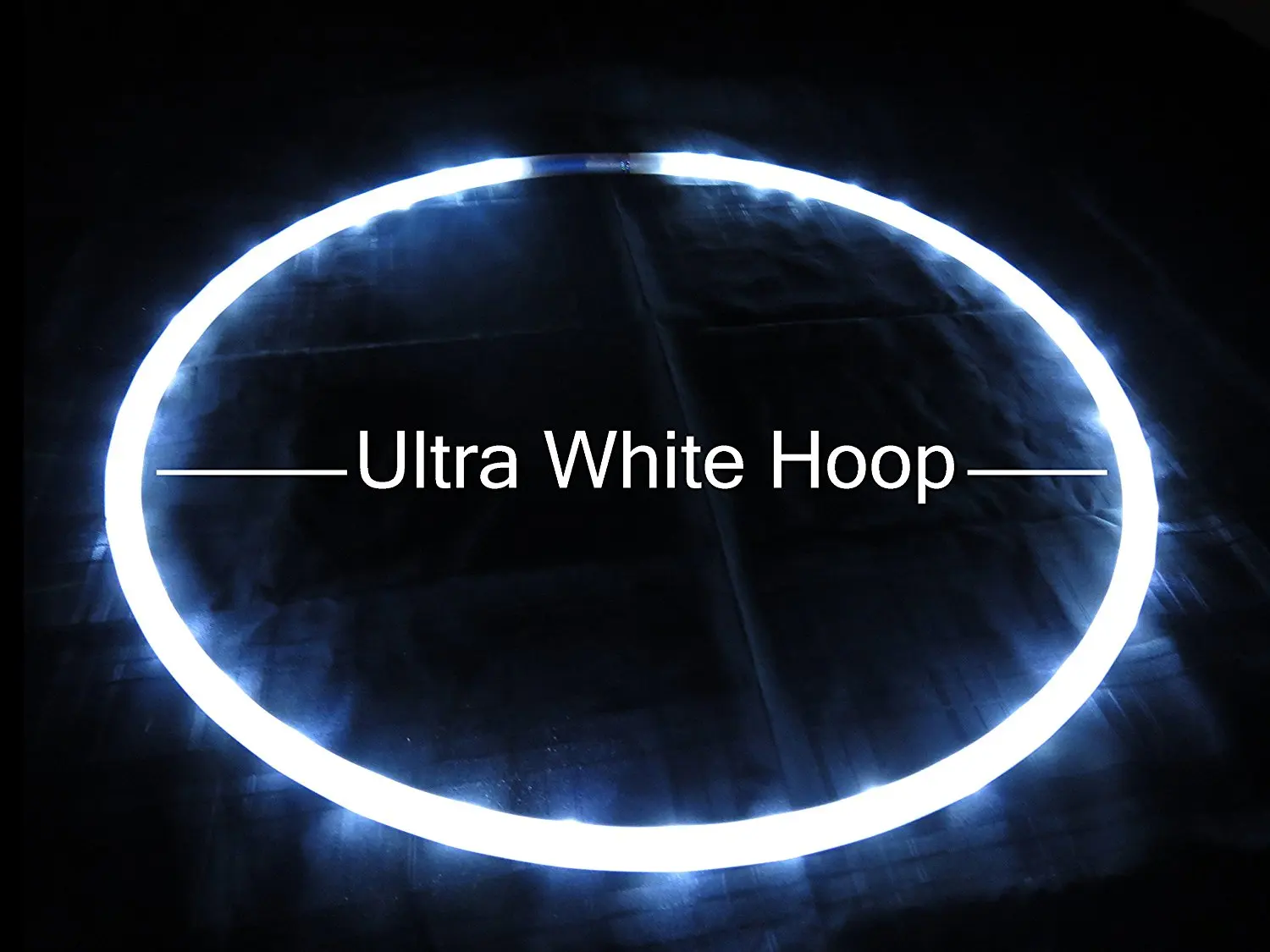 white hula hoop