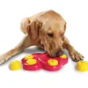Dog puzzle food box intelligence training Large footprints pet toys Treasure slow food bowl pet toys