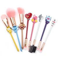 

Korea Combination Eyeshadow Cosmetic Pincel Maquiagem Pro Blending Foundation beauty personal care BTS Makeup Brushes Set