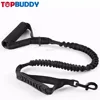 Premium Foam Barrel Handle Shock Absorbing Reflective Bungee Double Traffic Control Handle Dog Training Lead Leash