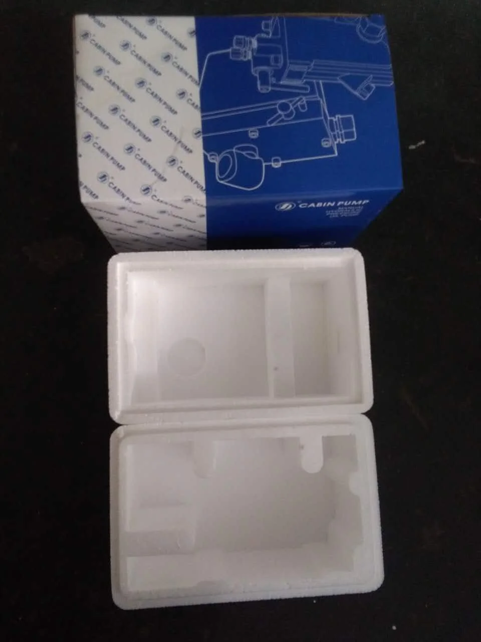 box for cabin pump