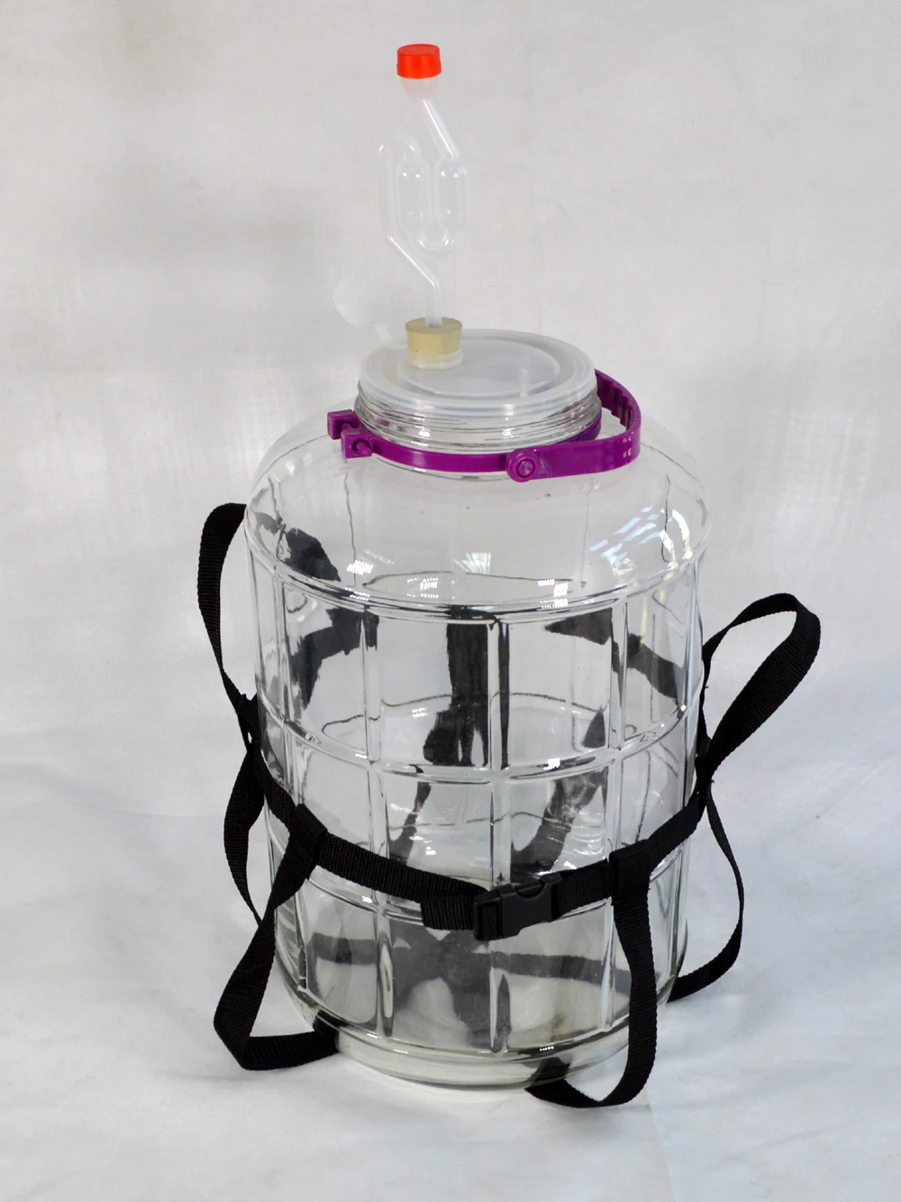 25l Carboy With Strap And Airlock Home Brew Buy Homebrew Carboy