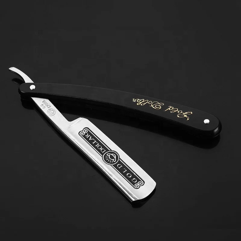 
Cut Throat Shaving Straight Razor Carbon Steel Barber Sharpen Straight Razor Shave German Safty Shaver Throat Razors ABS Handle 