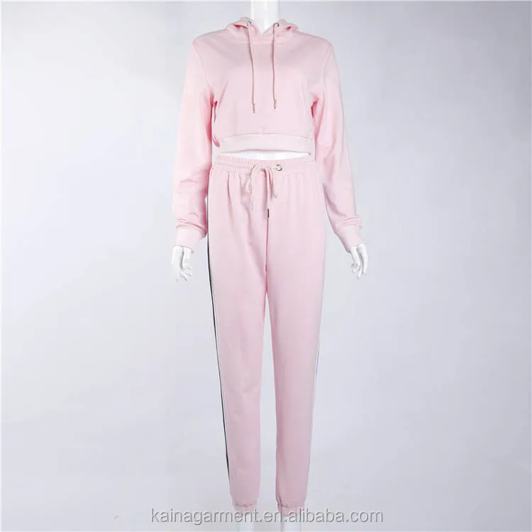 womens pink jogging suit