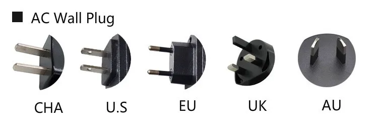 UK USA plug 12v 1200ma ac dc power adapter