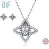 925 Sterling Silver Joyeria Accessories Woman Planet Set Jewelry Fashion Jewelry Set with Zircon