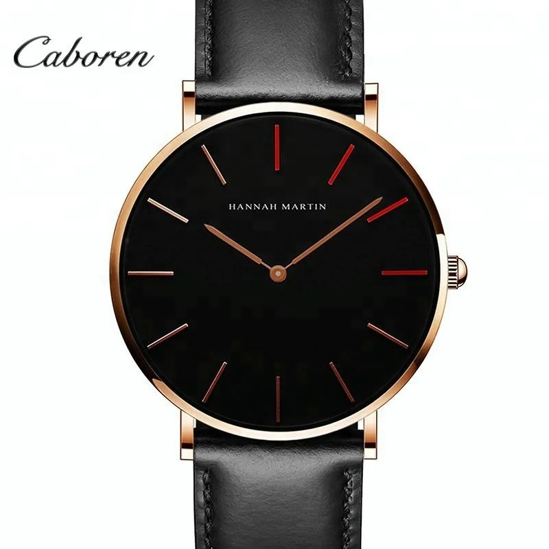 

Luxury Black Ultra-Thin Quartz Waterproof Analog Business Casual Leisure Watches Men Current dw watch, Colors