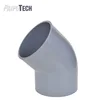 Plastic Pipe Fitting UPVC/PVC-U/PVC 45 Degree Elbow for Water Supplying