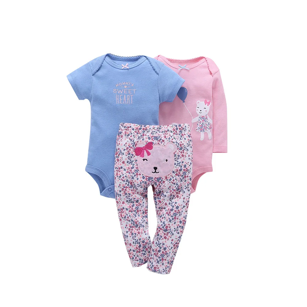 

Spring Customise Cotton Short Sleeve Long Leg Baby Toddler Flutter Romper, Different colors are available
