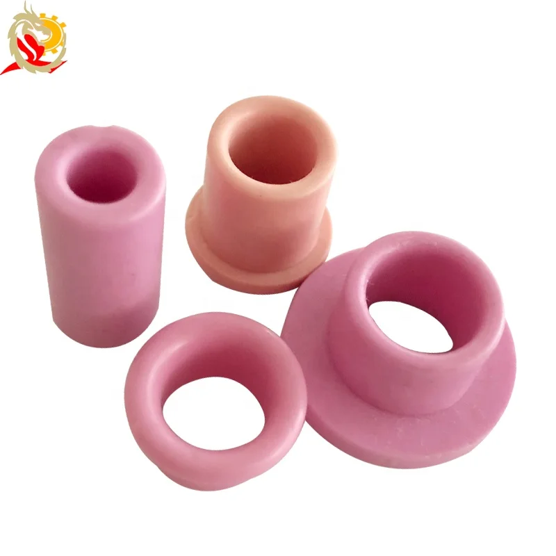 Titanium Oxide Ceramic Eyelets Grooved Ceramic Eyelets Textile Wire Guide Eyelets 10mm Inner