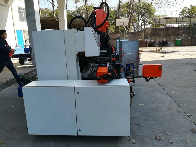 
wood bed panel baffle automatic CNC boring machine 