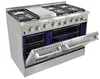 48 inch best gas ranges HRG4804U