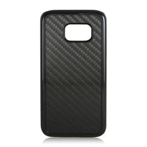 Real Carbon Fibre Pattern PC Phone Case Samsung S7