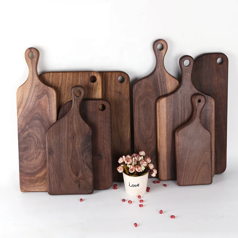 
New fashion bread board serving tray walnut wood board 