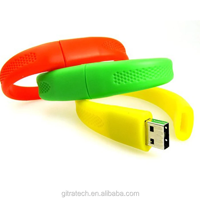 

Hot Selling Bracelet Usb Storage 1GB-64GB New Design Usb Flash Drive armband Usb Lagerung