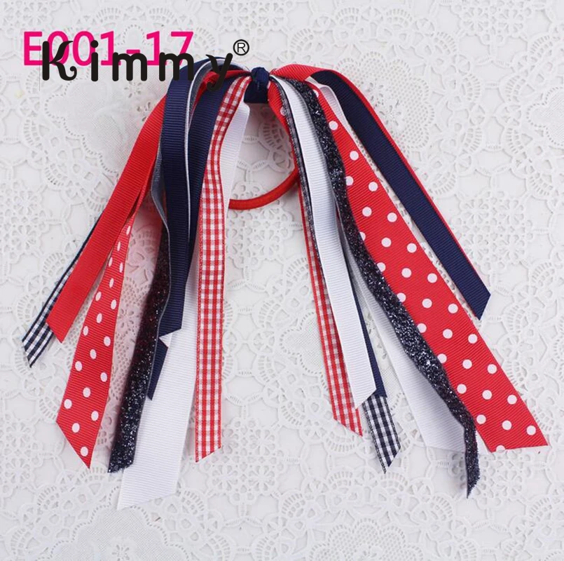 Personalized Ponytail Holder Ribbon Hair Tie Bow Buy Hair Tie Bow