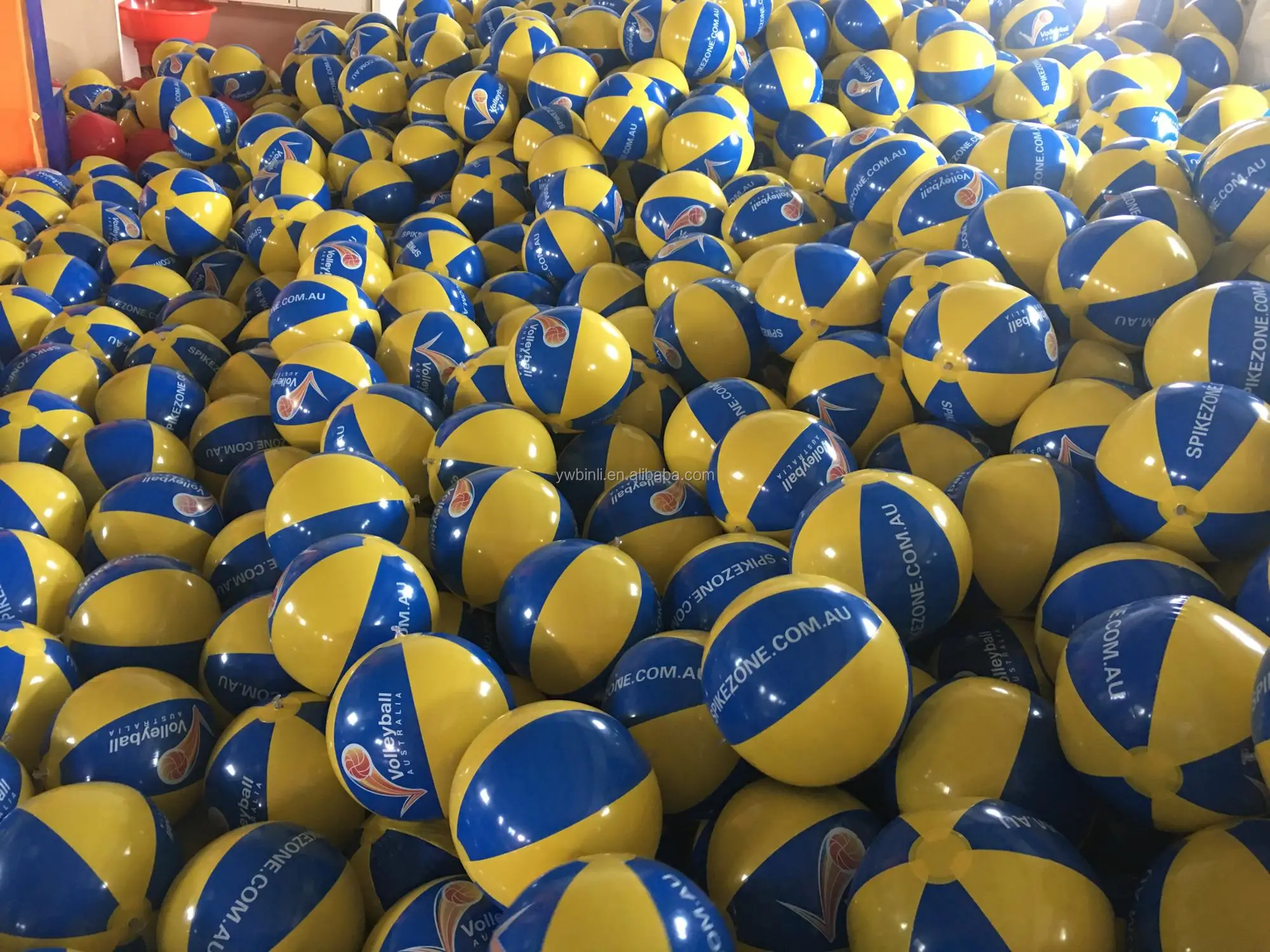 White And Pink Color Blow Up Beach Ball With Logo En71 Standard Buy