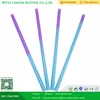 Plastic Magic Color Change Straw,Pure Color Chang Straw For Party,Rainbow Color Changeable Straw