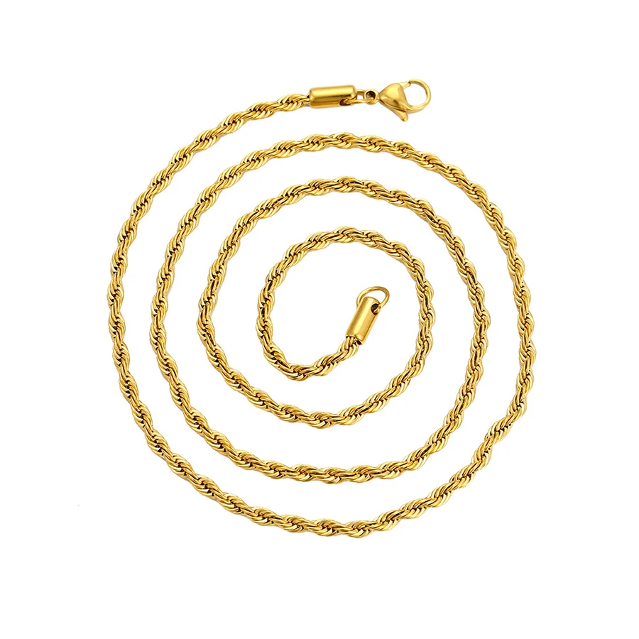 

43493 xuping gold jewellery designs with price fashion gold chain Necklace women