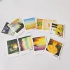 Wholesale new design handmade high quality customized fashion printed postcard