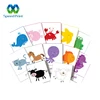 Child learning flash card printing