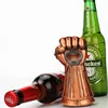 Wholesale Fashion Household Thanos Glove Bottle Opener Resin Colorful Gems Beer Opener Soda Glass Caps Remover Bar Tool