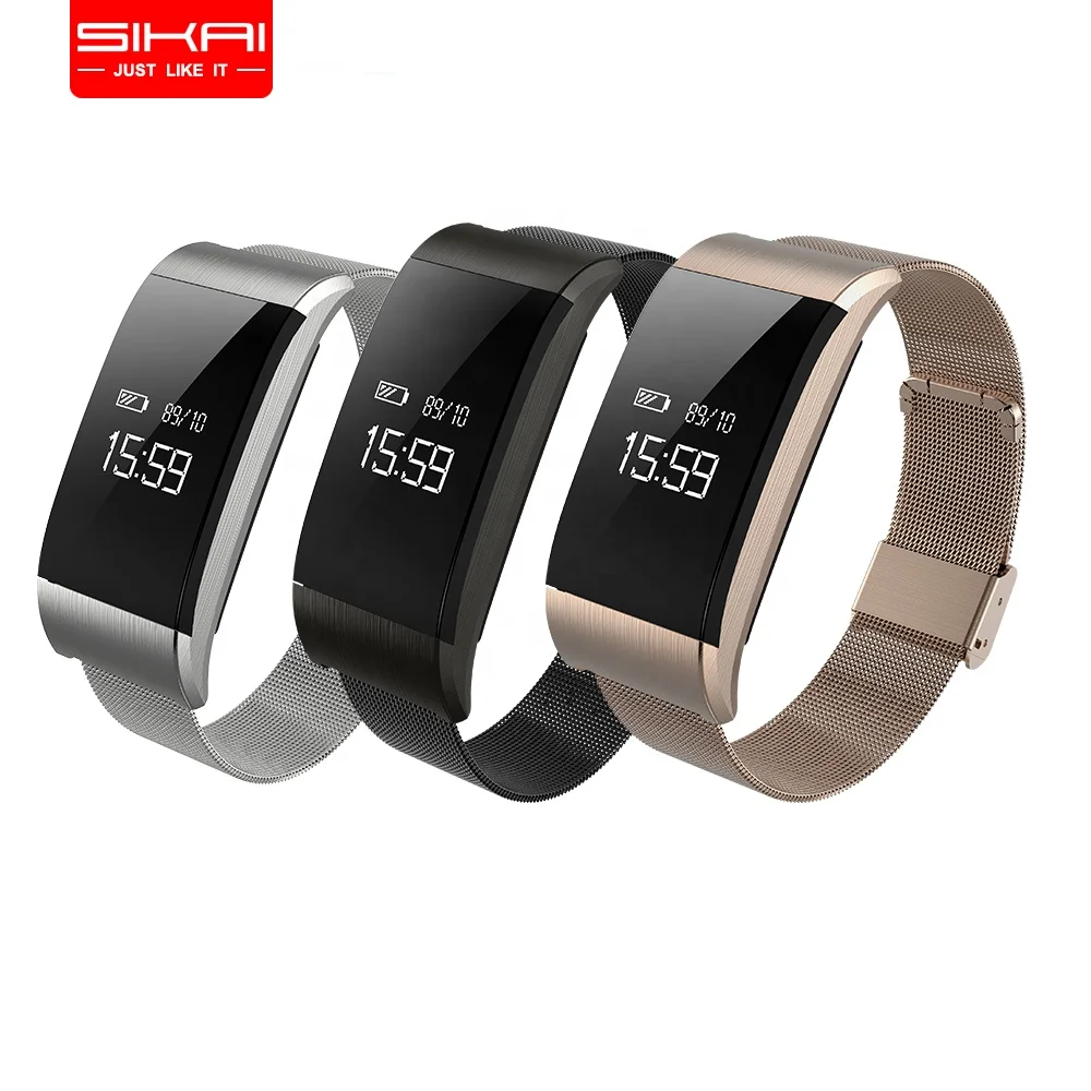

SIKAI Heart rate monitor sport smart watch 2018 with blood pressure monitors