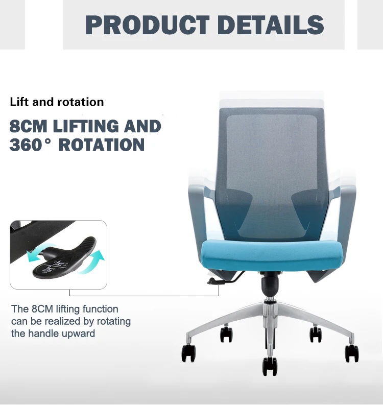 Hot Sale Swivel Meeting Room Chair,Full Mesh Secretary Cheap Office
