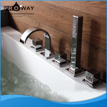 Bad Romeinse Kraan Spa Whirlpool Badkamer Waterval Mengkraan Set ... Bad Romeinse Kraan Spa Whirlpool Badkamer Waterval Mengkraan Set ...