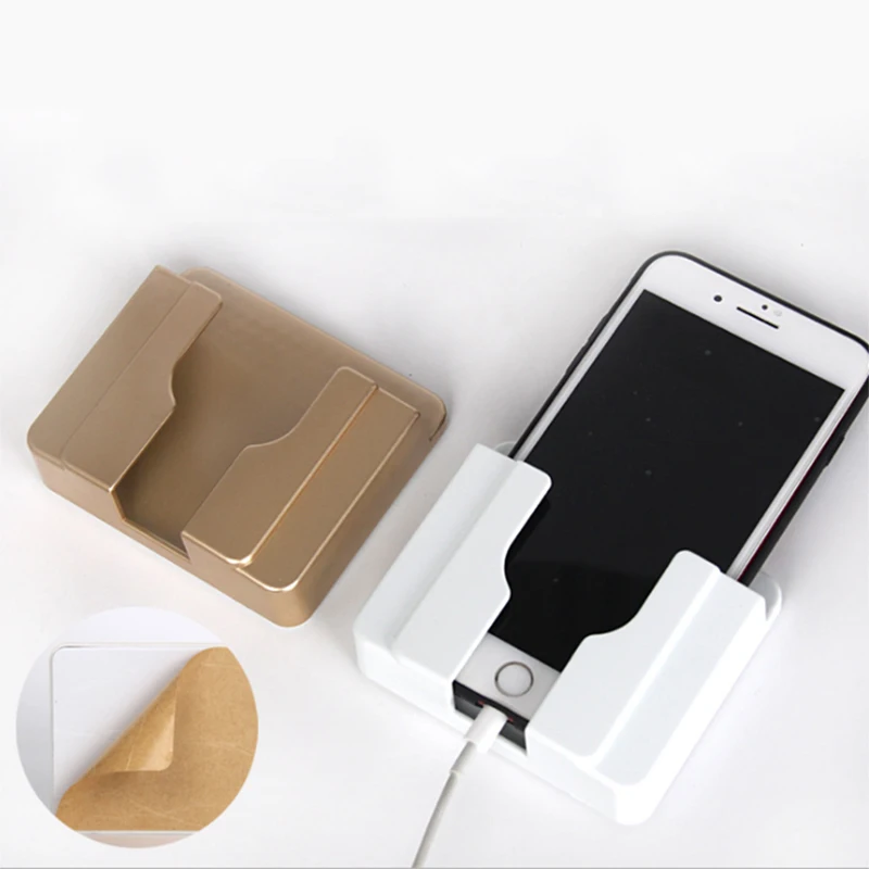 

mobile phone charging holder charging dock mount holder cell phone holder wall mount, White