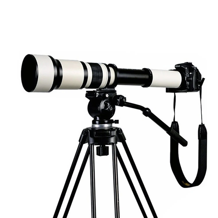 

Lightdow White MF 650-1300MM F8.0-16 UMC Telescope Super Telephoto Zoom Lenses For D7100 D5500 D5000