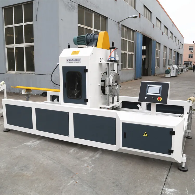 Pvc irrigationpipe making line fiber reinforced pipe plant machine