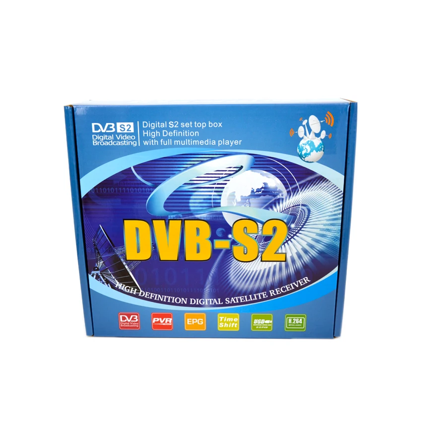 168mm Free To Air Iptv Tv Box Dvb-s2/s Tuner Digital Satellite Tv