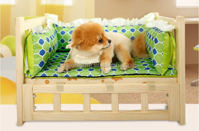 Cat Bed Solidwood Pet Bed Small Bed With Fabric Mat Buy Tunnel Pet