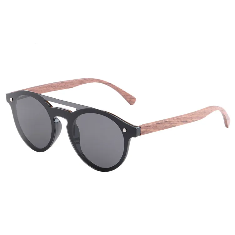 

LS5030 ray ben sunglasses one piece lens sunglasses wood polarized sunglasses