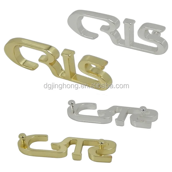 
Custom Metal Shoe logo Tag Factory 
