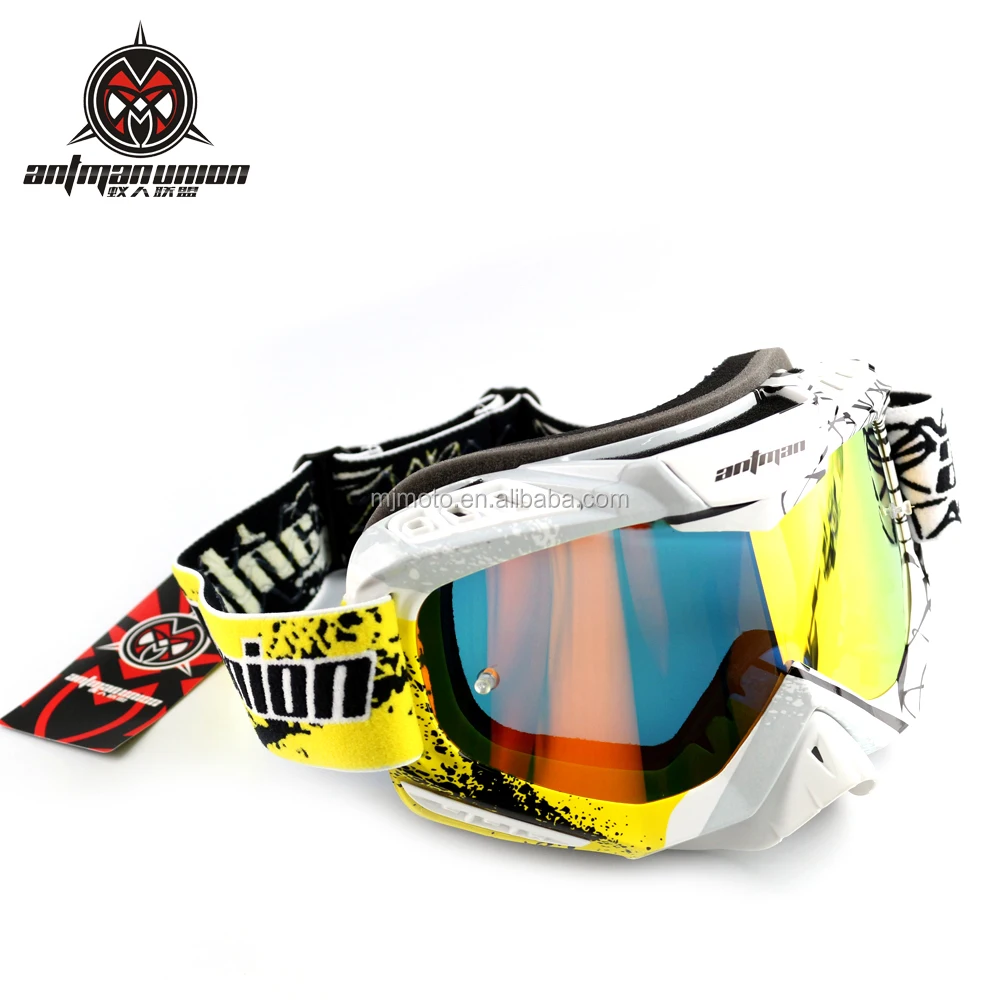 HP7 Motocross Enduro Cross Lunettes Miroir Transparent MTB Quad BMX Iridium