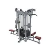 Commercial Gym Equipment four Station Multi jungle stacks TZ-4019 play station 4 gym equipments