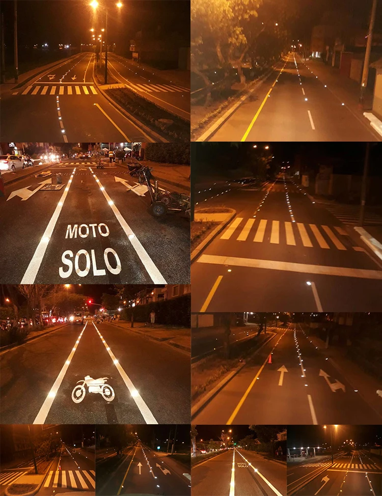 abs reflective road stud