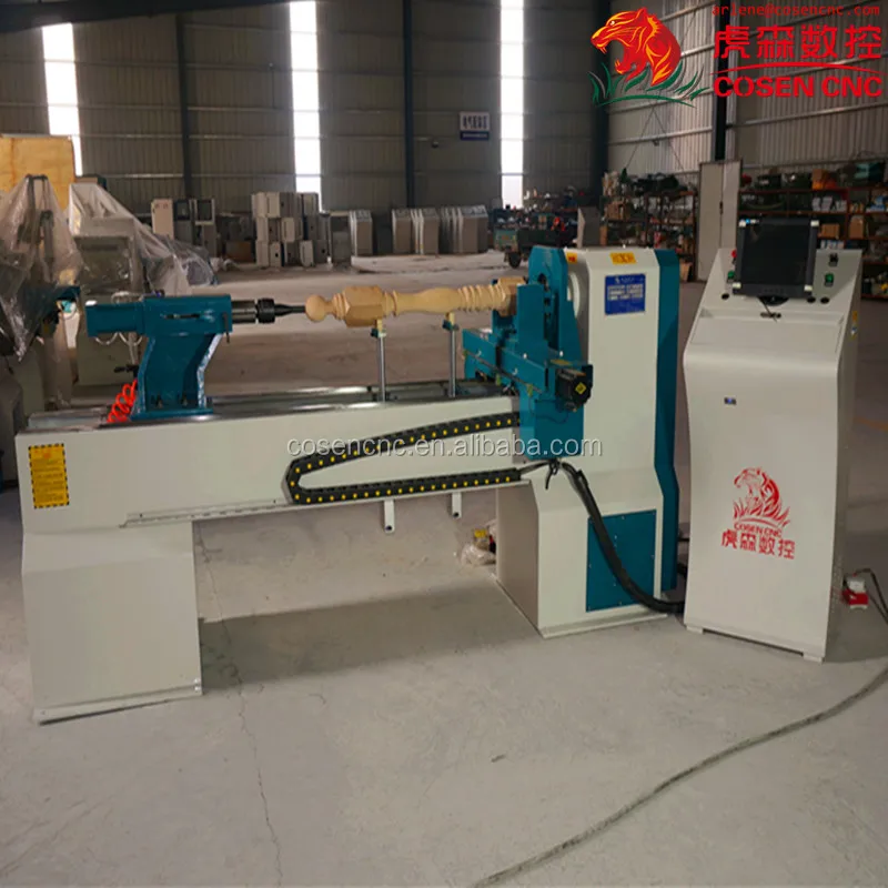 wooden vase by cnc woodworking machine