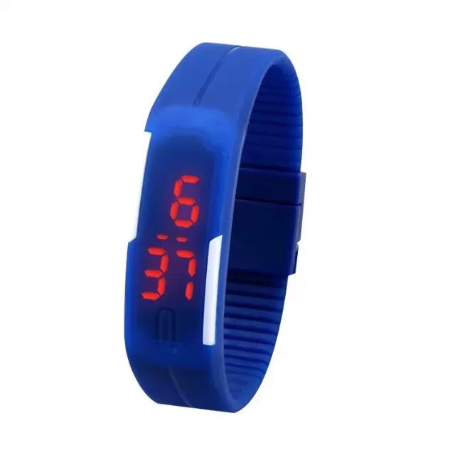 

Best price Touch Screen Digital Watch Unisex Sport LED plastic Watches Women Candy Color Silicone Rubber 100pcs, N/a