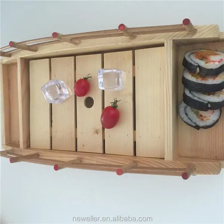 Eco Friendly factory price new launched sushi tray boat with logo