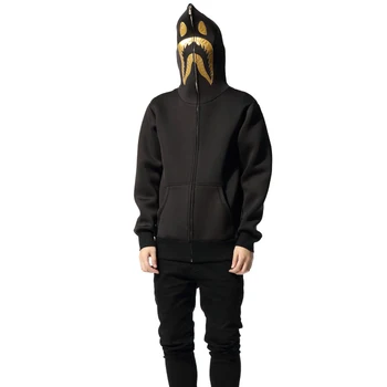 full face zip up hoodie