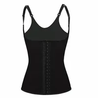 

2019 tight latex corset Adjustable body shaper vest Sport Rubber waist training Corset women size xxxxxxl