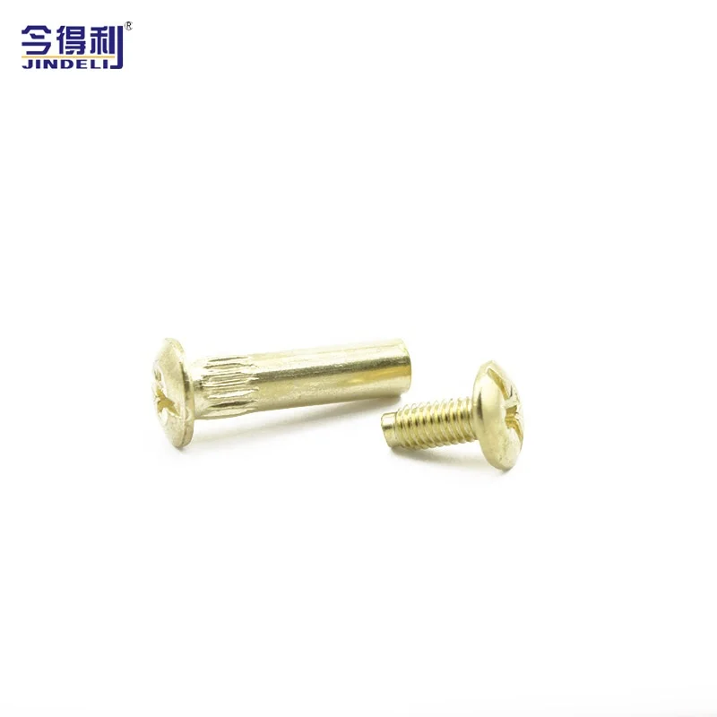 
M6 Connecting Furniture Combination Cam Bolt Double Ended Fitting Screw 