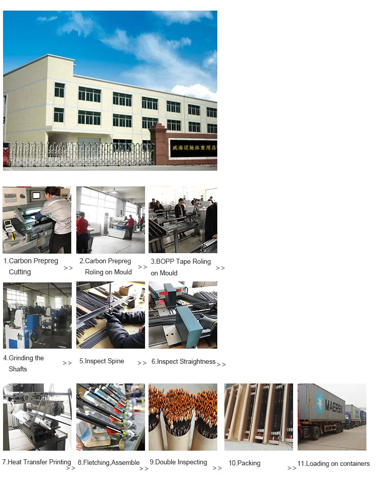 compound bow pure carbon archery arrows