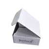 Small Rectangle Custom Size Clear Rigid Folding Data USB Cable Flash Drive Paper Packing Box With Handle